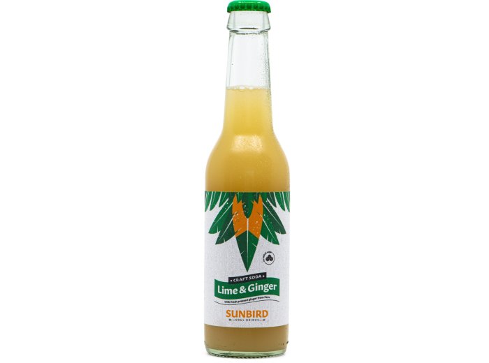 * Sunbird Lime& Ginger 27.5cl 24 x 0.275l Kt.