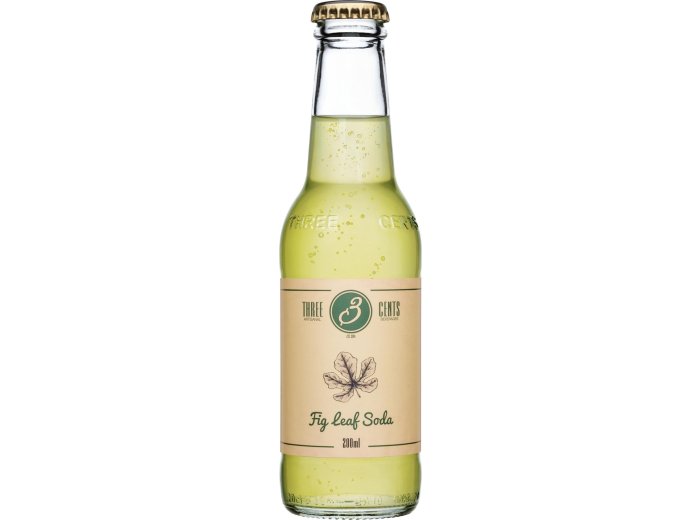 ** Three Cents Three Cents Fig Leaf Soda 24 x 0.20l