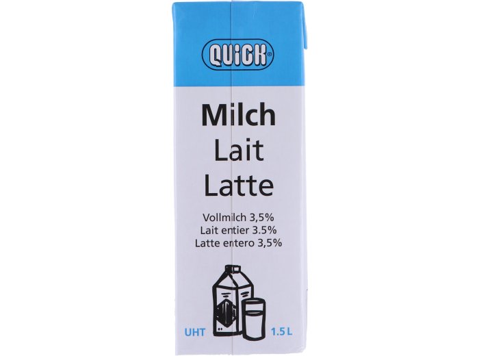 * UHT Vollmilch 3.5% 150cl Tetra Economy 8 x 150 cl Kt.