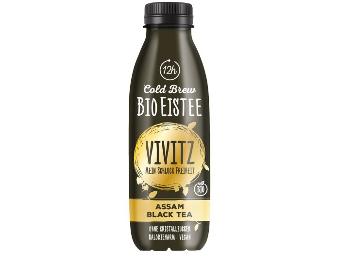 Vivitz Cold Brew Black Tea Assam Bio 4 x 6 x 0.50l Kt.