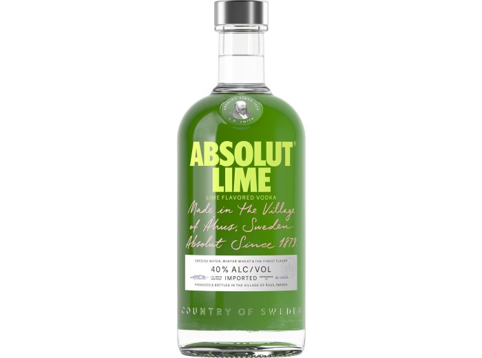* Vodka Absolut Lime 70 cl 1 x 70 cl