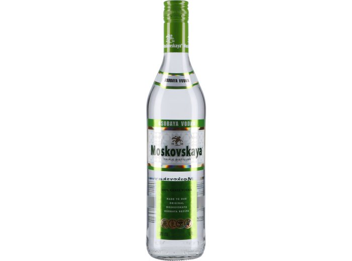 * Vodka Moskovskaya 70 cl 1 x 70 cl