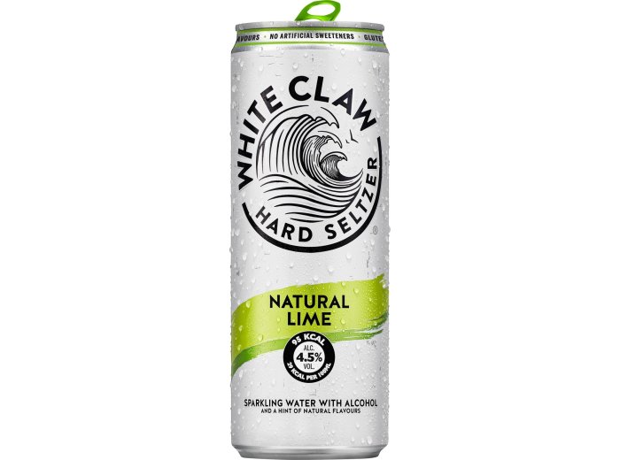 * White Claw Natural Lime 33cl DS 12 x 33cl Kt.