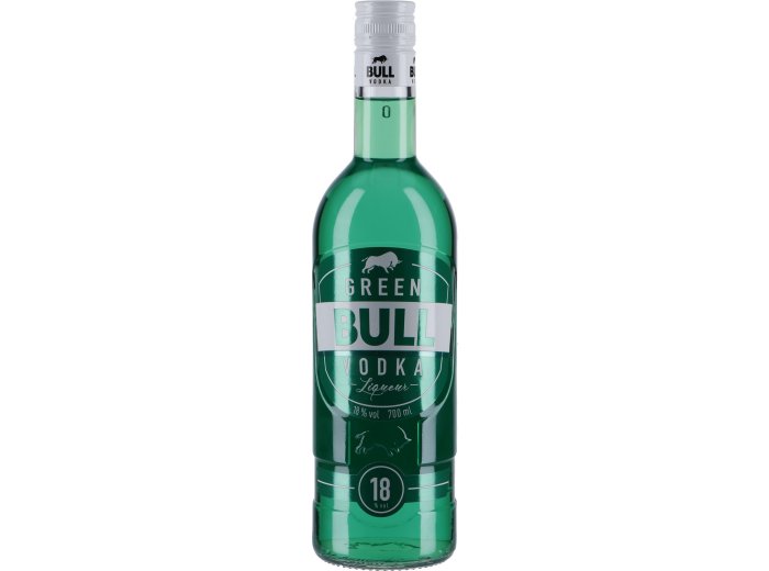 * Wodka Green Bull Liqueur 1 x 70 cl