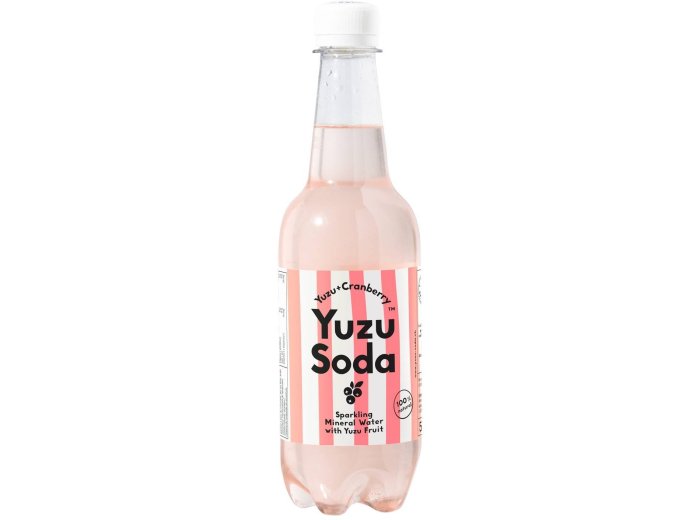 Yuzu Soda + Cranberry  5dl PET 24 x 0.50l Kt.