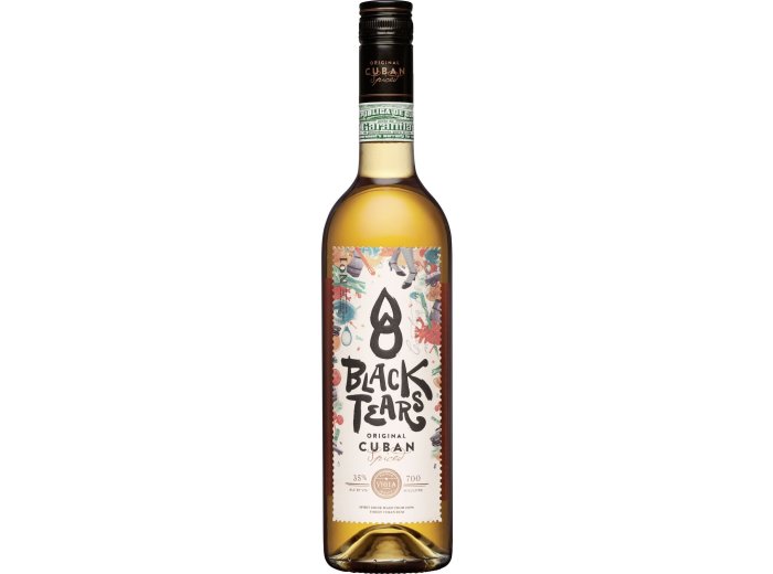 * Black Tears Cuban Spiced Rum 1 x 70 cl