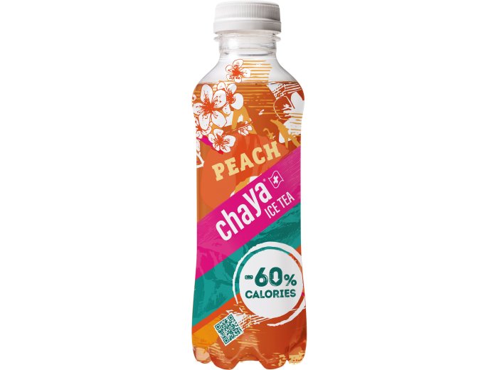 * Chaya Low-Calories Peach 5dl PET 12 x 50cl Kt.