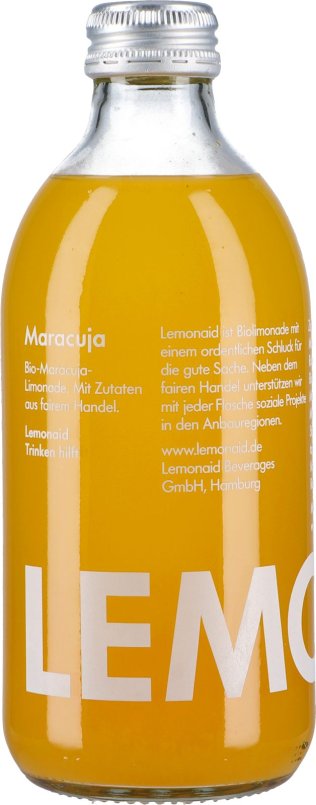 Lemonaid Maracuja Bio 33cl 20 x 33 cl