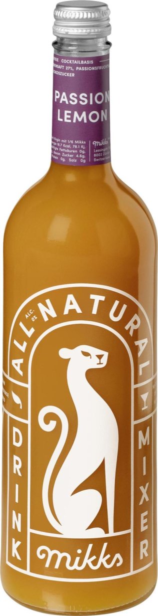 Mikks Passion Lemon 75cl 1 x 0.75l