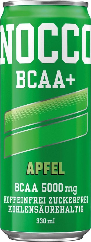 * NOCCO BCAA+ Apfel 33cl DS 24 x 0.33l Kt.