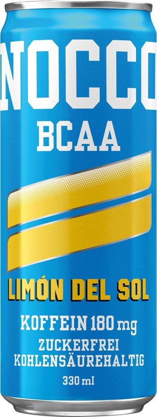 * NOCCO BCAA Limon Del Sol 33cl DS 24 x 0.33l Kt.