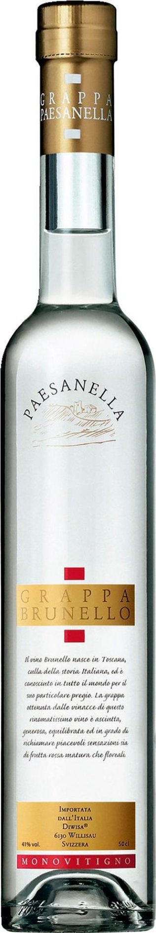 Paesanella Grappa di Brunello 1 x 0.50l