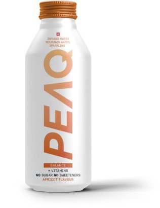 Peaq Balance Apricot 47.3cl 12 x 473ml Kt.