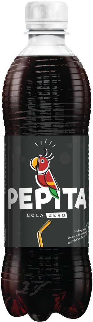 Pepita Cola ZERO 5dl PET 24 x 50 cl Kt.