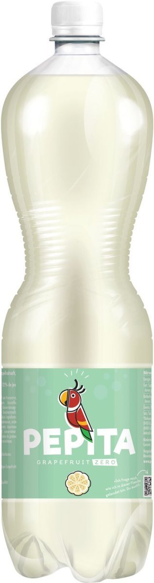 * Pepita Grapefruit Zero 1.5 lt PET 6 x 1.50l Kt.
