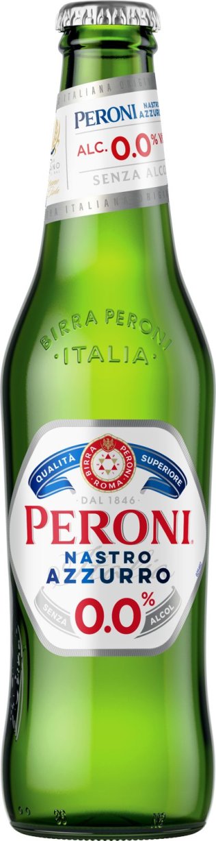 Peroni Nastro Azzuro 0,0% 33cl 24 x 33 cl Kt.
