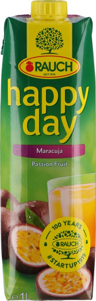 Rauch happy day Maracuja 100cl 12 x 1lt Kt.