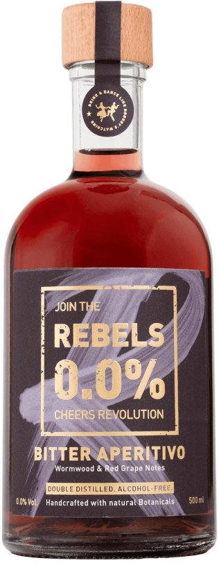 REBELS Bitter Aperitivo 0.0% 50cl 1 x 0.50l