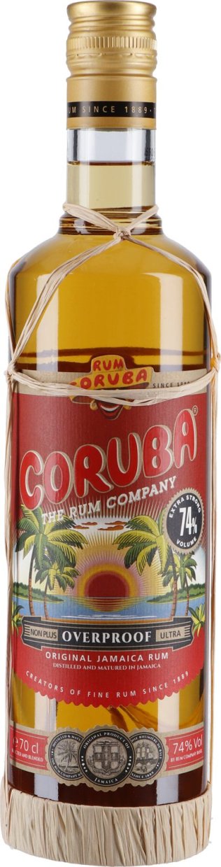 * Rum Coruba Overproof 70cl 1 x 70 cl