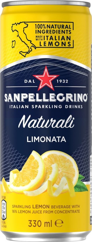 SanPellegrino Limonata 33cl DS 24 x 33 cl Kt.