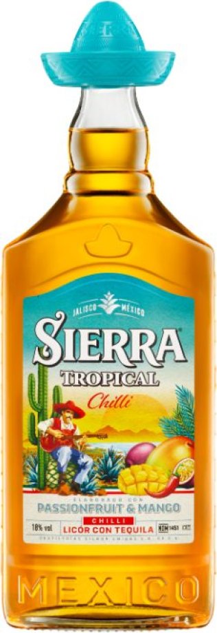 Sierra Tropical Chilli 75cl 1 x 70 cl