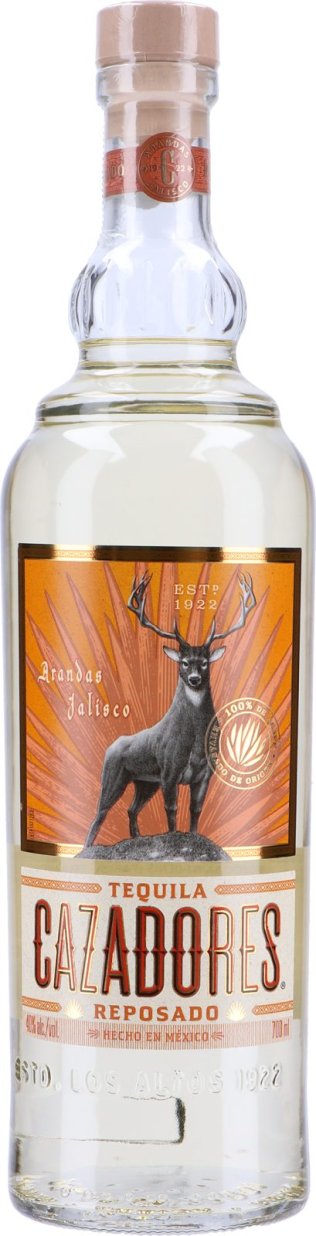 Tequila Cazadores Reposado 70cl 1 x 70 cl