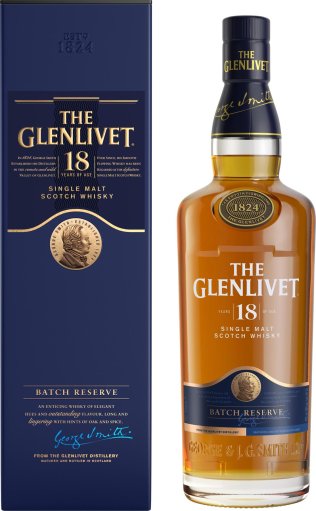 * The Glenlivet 18years old 75cl 1 x 75 cl