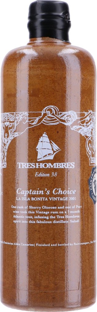 Tres Hombres E38 Isla Bonita 2001 50cl *** 1 x 50 cl