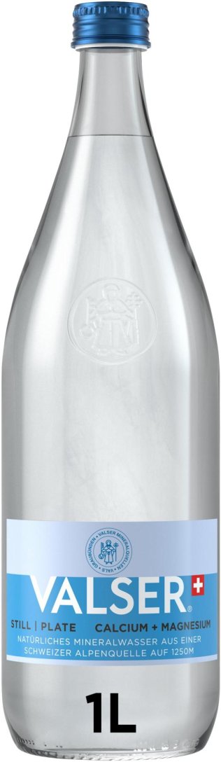 Valser Calcium + Magnesium 1L MW 12 x 1.00l