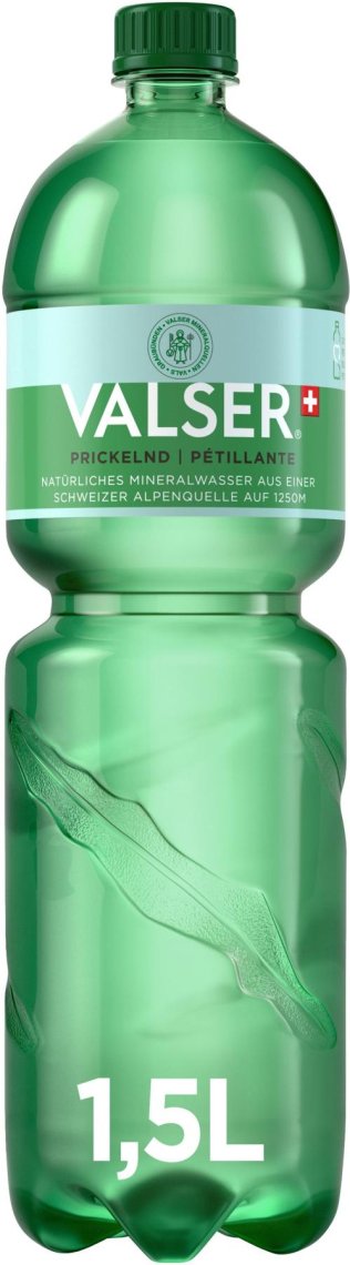 Valser Prickelnd 1.5 lt 6 x 1.50l Kt.