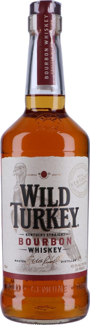 * Wild Turkey 81 Proof Kentucky Straig 1 x 70 cl