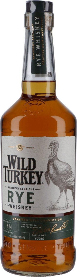 Wild Turkey Kentucky Straight Rye 1 x 70 cl
