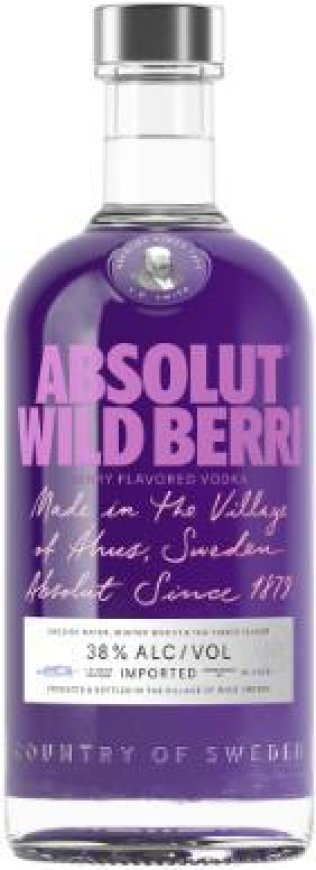 * Wodka Absolut Wild Berri 70cl 1 x 0.70l