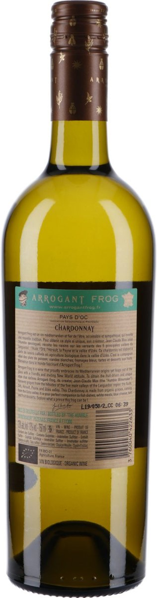 Chardonnay Wild Ribet White 2023 75cl 6 x 75 cl. Kt