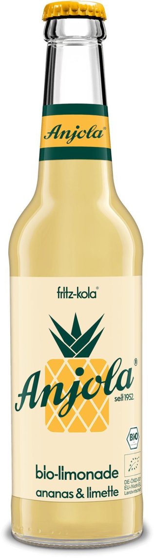 Fritz-Kola Anjola Bio-Ananas-Limetten33 cl MW 24 x 0.33l
