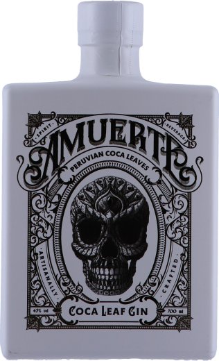 * Amuerte Coca Leaf Gin 70cl White Edition 1 x 70 cl