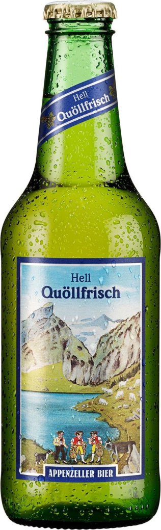 Appenzeller Quöllfrisch hell 33cl EW 10 x 0.33l Kt.