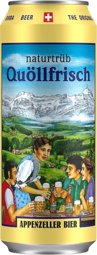 Appenzeller Quöllfrisch naturtr. 5dl DS 4 x 6 x 0.50l Kt.