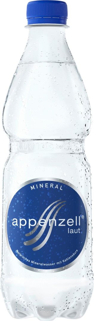 Appenzell Mineral laut 5 dl PET 24 x 50 cl Kt.