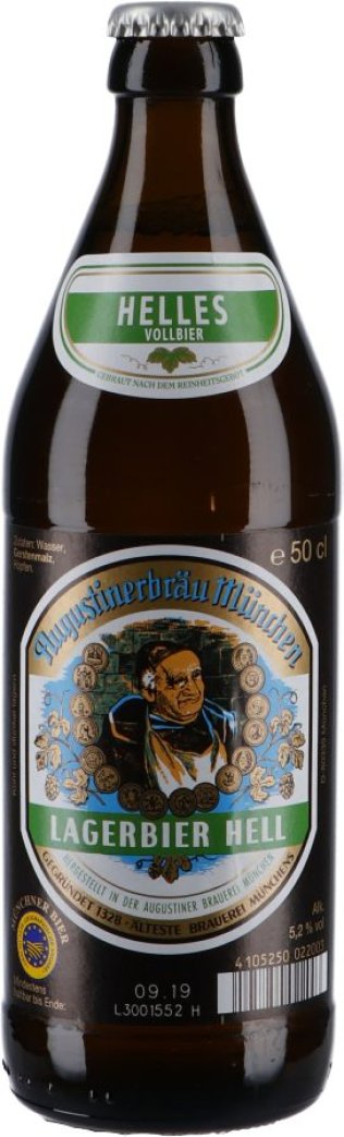 Augustiner Lager hell 50cl MW 20 x 0.50l