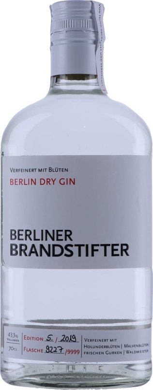 * Berliner Brandstifter Gin 70 cl 1 x 70 cl
