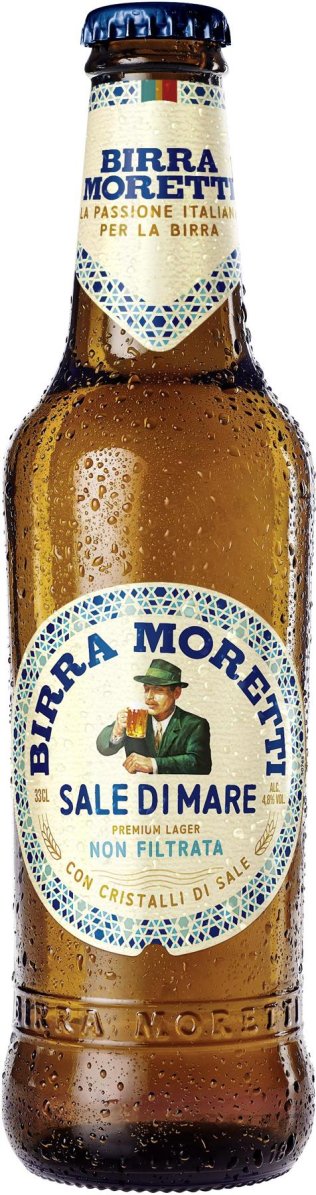 * Birra Moretti Sale di Mare 33 cl EW 4 x 6 x 0.33l Kt.
