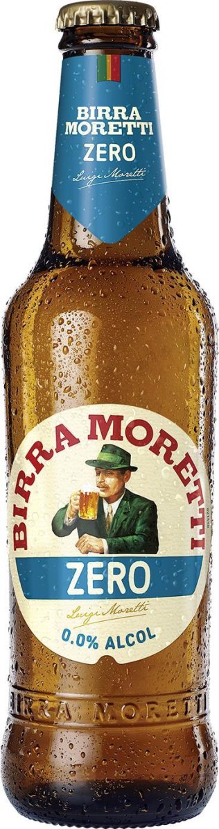 Birra Moretti Zero 0.0% 33 cl EW 4 x 6 x 0.33l Kt.