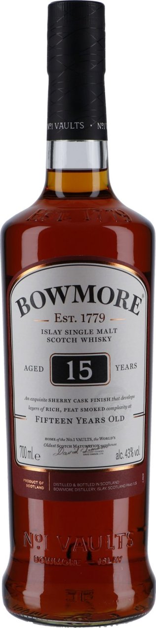 * Bowmore 15 years Darkest 70cl 1 x 70cl