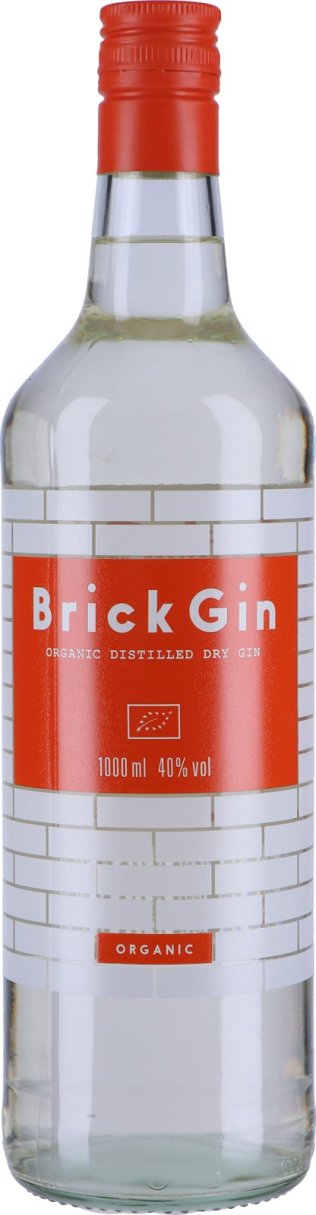 * Brick Straight Organic Dry Gin 1 x 100 cl