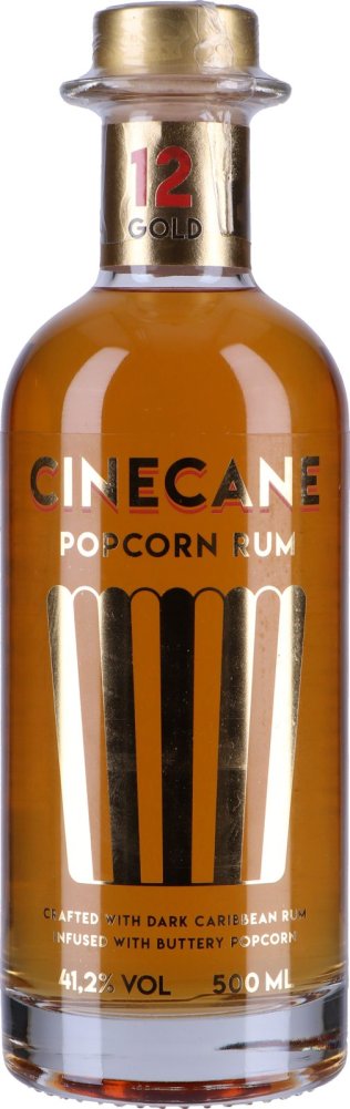 Cinecane Popcorn Gold Rum 70cl *** 1 x 70 cl