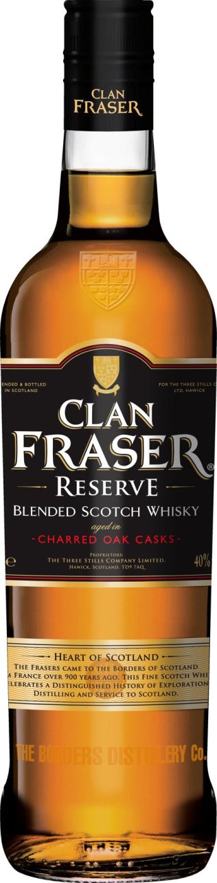 ** Clan Fraser Blended Scotch Whisky 70cl 1 x 70 cl