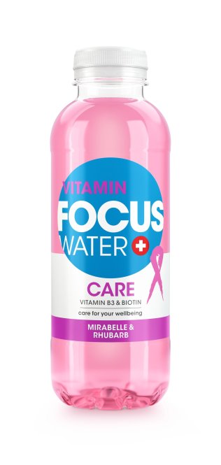 FOCUSWATER Care Mirabelle & Rhabarber 12 x 50cl Kt.