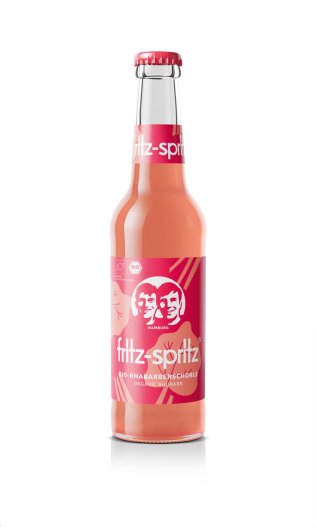 Fritz-Spritz Bio-Rhabarberschorle 33 cl MW 24 x 0.33l