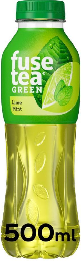 * Fusetea Green Tea Mint 4x 6 5dl PET 24 x 50 cl Kt.